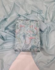 Sky Blue, Pure Cotton, Chicken Work Unstitched Suit